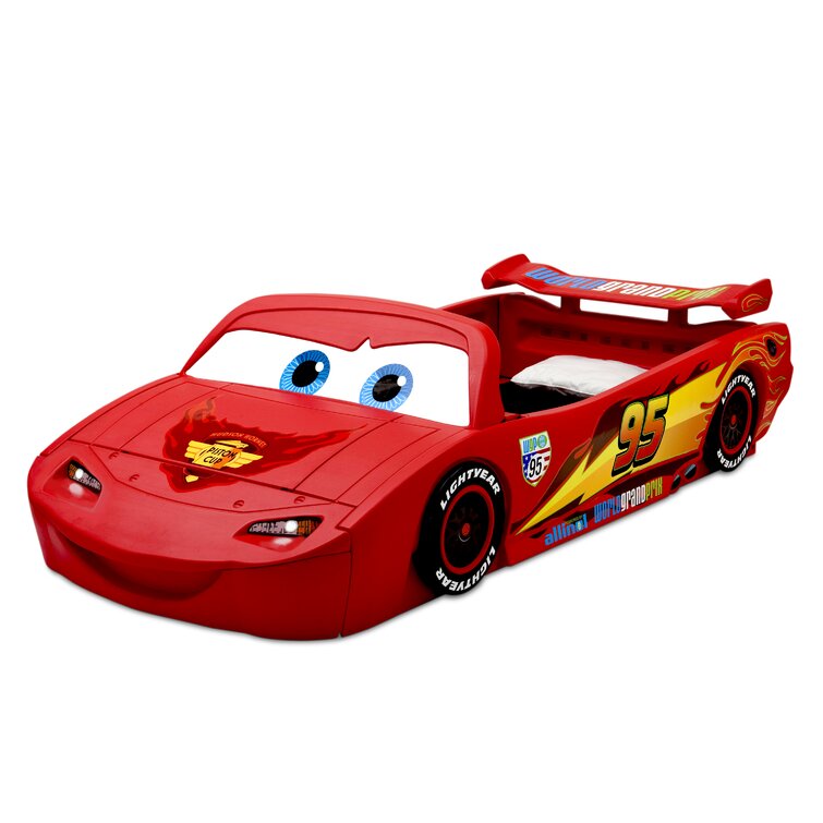 Delta Children Disney/Pixar Cars Lightning Mcqueen Car Toddler Bed